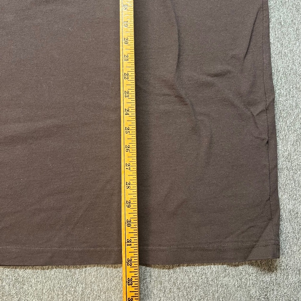 Carhartt Mens K87 DKB Workwear Pocket T-Shirt Dark Brown 2XL Original Fit Cotton - Picture 6 of 8